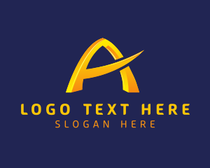 Modern Professional Company Letter A  Logo