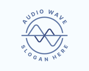 Sound - Sound Wave Audio logo design