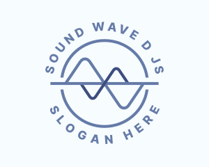 Sound Wave Audio logo design