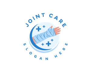 Orthopedic - Medical Arm Cast logo design