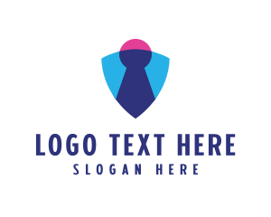Cyber - Security Shield Business logo design