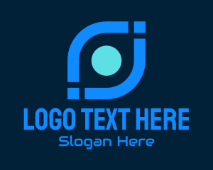 See - Blue Tech Software Program logo design