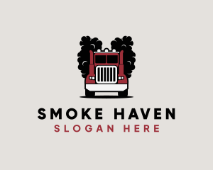 Smoke Cargo Trucking logo design