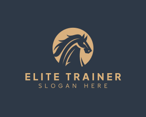 Trainer - Premium Horse Trainer logo design