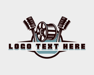 Tool - Mechanic Engine Automotive logo design