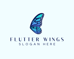 Butterfly Wing Brand logo design