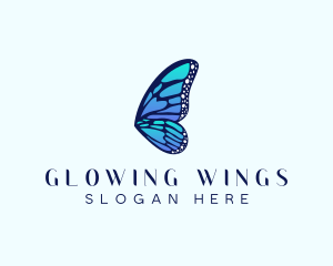 Butterfly Wing Brand logo design