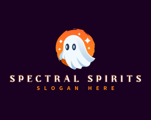 Halloween Ghost Spirit  logo design