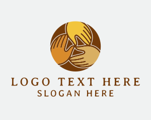 Tutorial - Hands Charity Foundation logo design