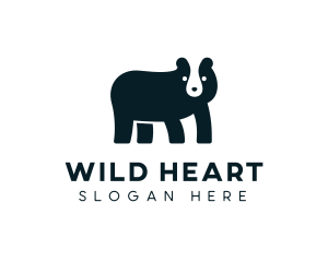 Wild Bear Animal Conservation logo design