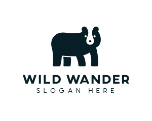 Wild Bear Animal Conservation logo design