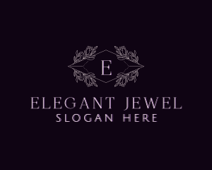 Flower Jewel Gem logo design