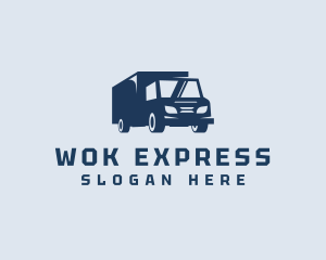 Express Logistics Trucking  logo design