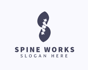 Spine - Chiropractic Spine Health logo design