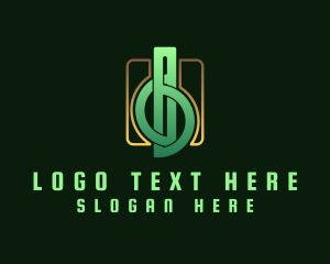 Letter Bd - Retro Elegant Business logo design