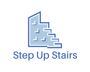 Staircase - Condominium Building Stairs logo design
