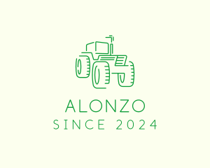 Agri Farm Tractor  logo design