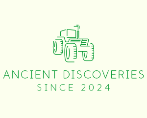 Agri Farm Tractor  logo design