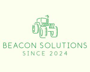 Agri Farm Tractor  logo design