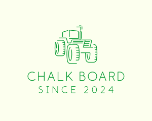 Agri Farm Tractor  logo design