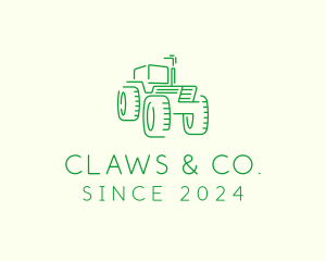 Agri Farm Tractor  logo design