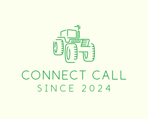 Agri Farm Tractor  logo design