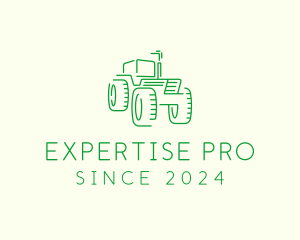 Agri Farm Tractor  logo design