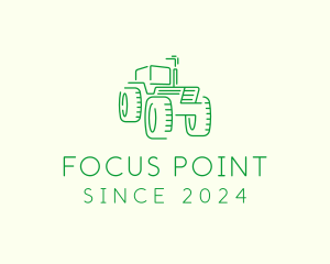 Agri Farm Tractor  logo design