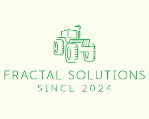 Agri Farm Tractor  logo design