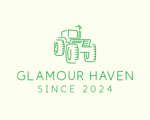 Agri Farm Tractor  logo design