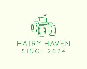 Agri Farm Tractor  logo design