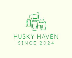 Agri Farm Tractor  logo design