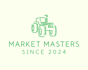 Agri Farm Tractor  logo design