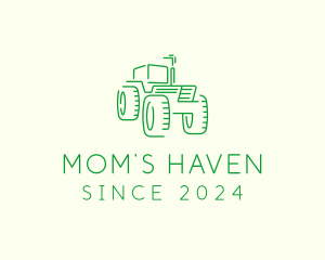 Agri Farm Tractor  logo design