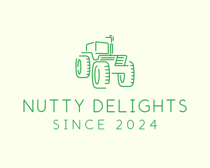 Agri Farm Tractor  logo design