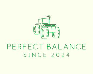 Agri Farm Tractor  logo design