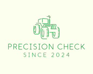 Agri Farm Tractor  logo design