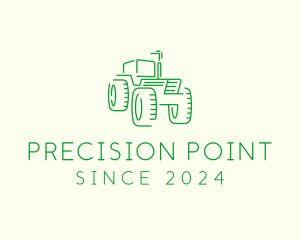 Agri Farm Tractor  logo design