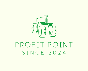 Agri Farm Tractor  logo design