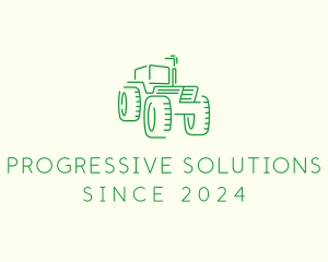 Agri Farm Tractor  logo design