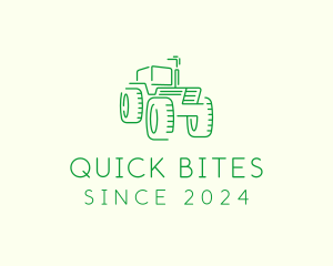 Agri Farm Tractor  logo design