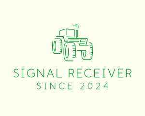 Agri Farm Tractor  logo design