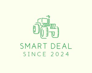 Agri Farm Tractor  logo design