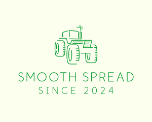 Agri Farm Tractor  logo design