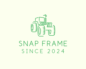 Agri Farm Tractor  logo design