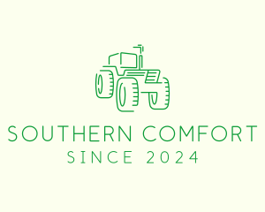 Agri Farm Tractor  logo design