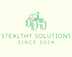 Agri Farm Tractor  logo design