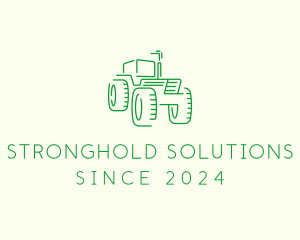 Agri Farm Tractor  logo design