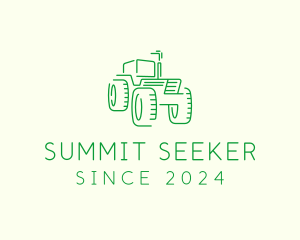 Agri Farm Tractor  logo design