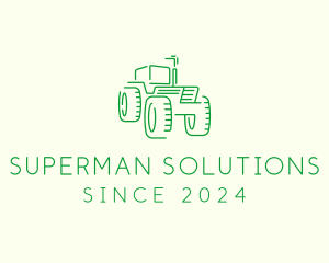 Agri Farm Tractor  logo design